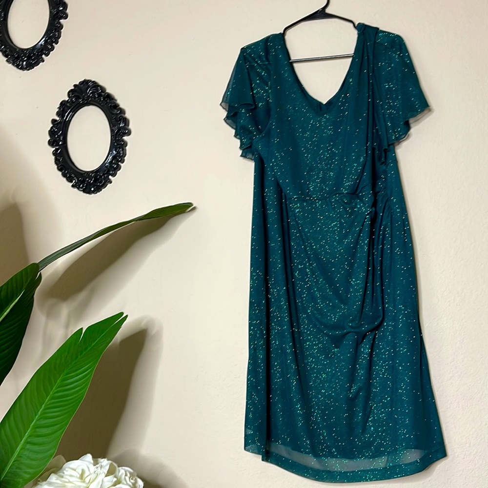 Sparkly Green Dress